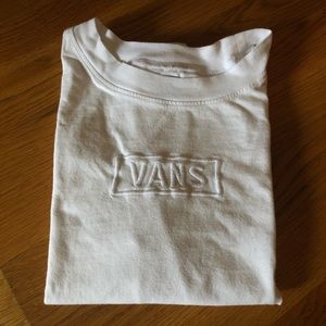 White Vans Shirt